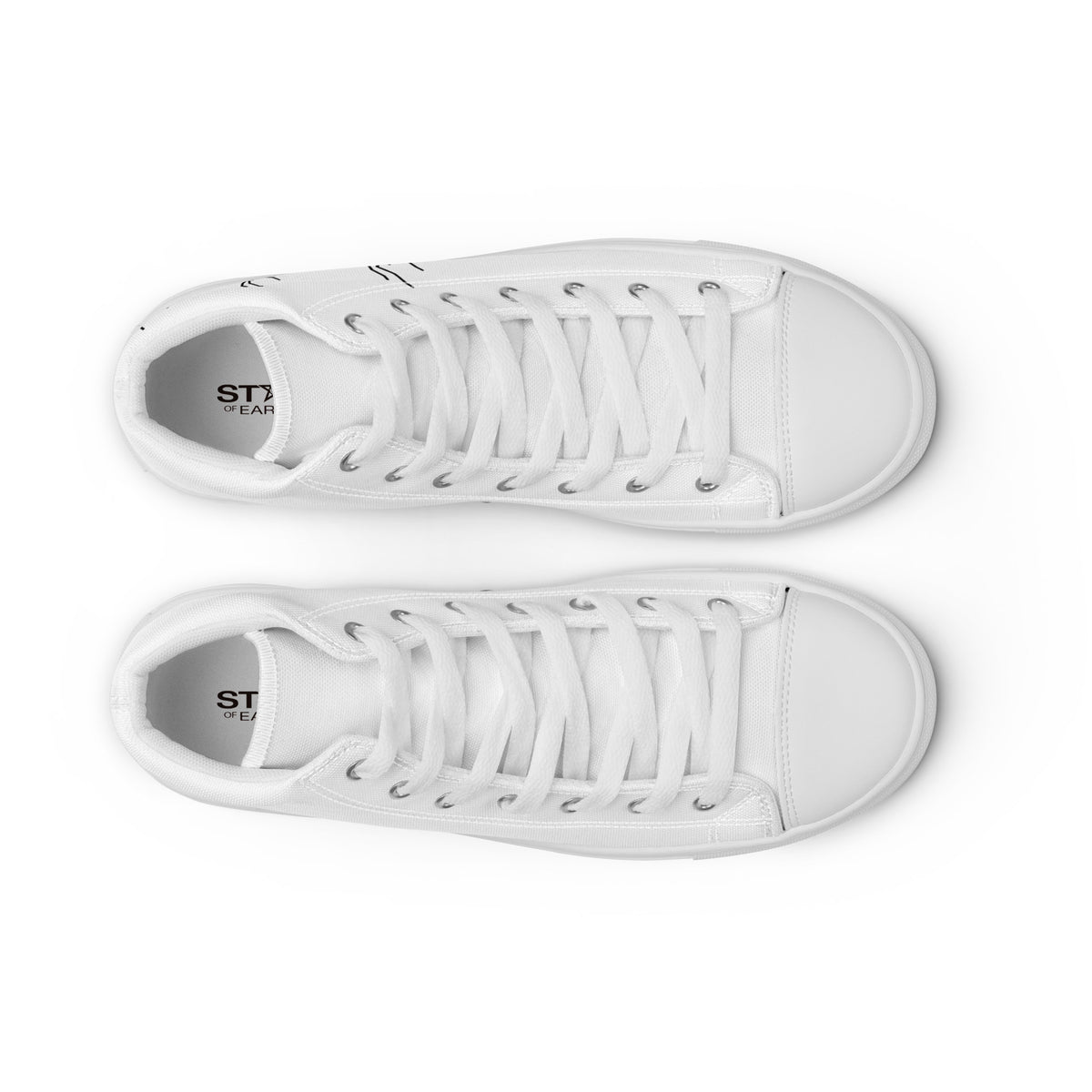 Product mockup Men’s high top canvas shoes ml