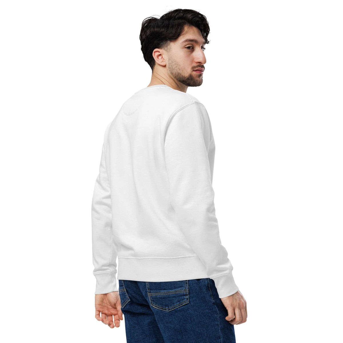 Product mockup Stare Unisex eco sweatshirt