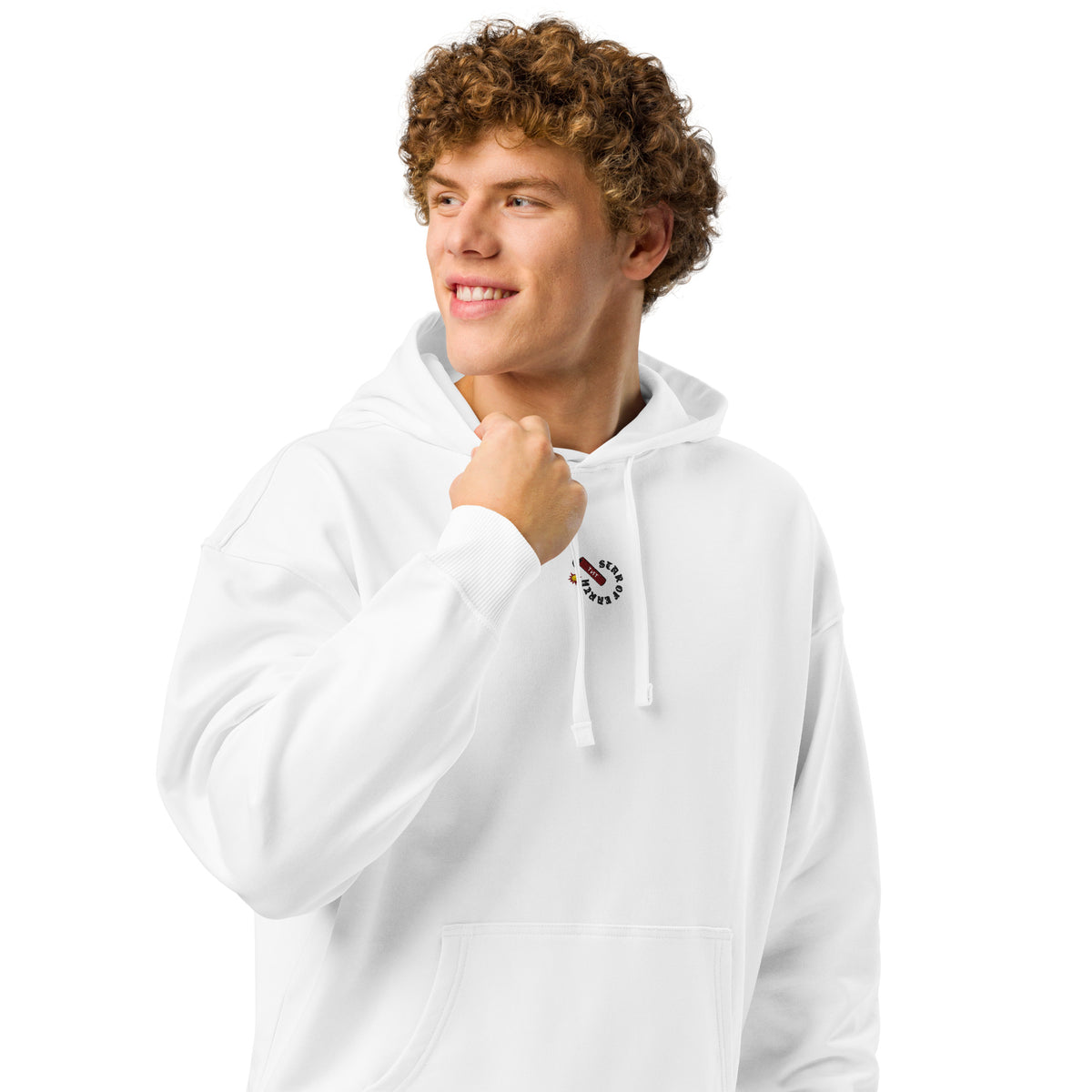 Product mockup TNT Organic Relaxed Hoodie