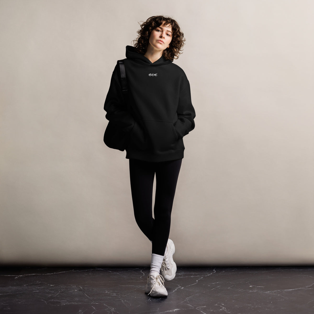 Product mockup Women's Oversized Hoodie