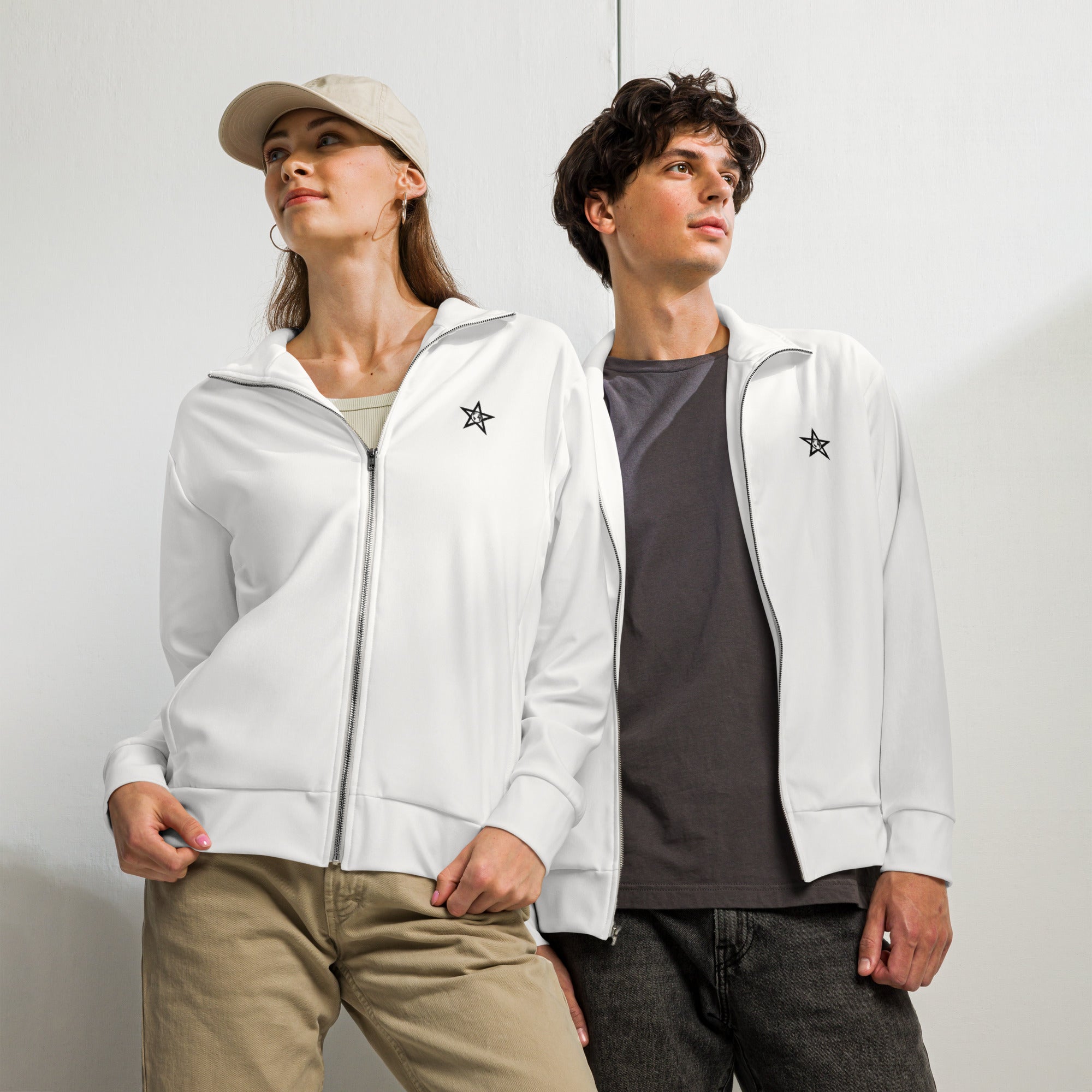 Product mockup Stare Unisex Track Jacket