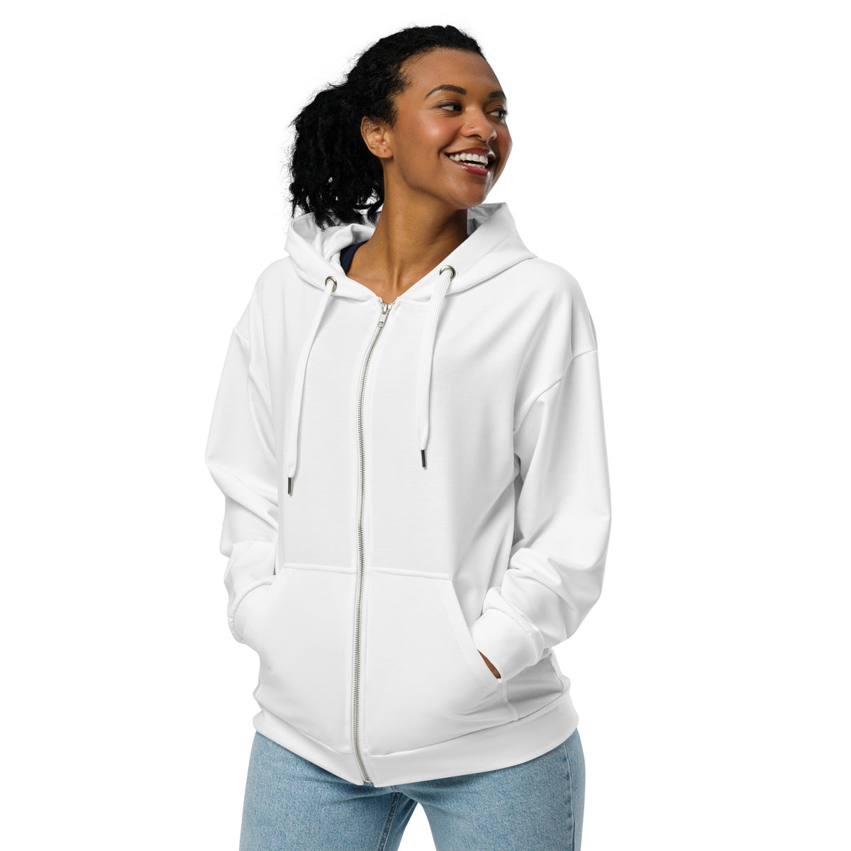 Product mockup Unisex zip Hoodie 