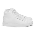 Product mockup Men’s high top canvas shoes