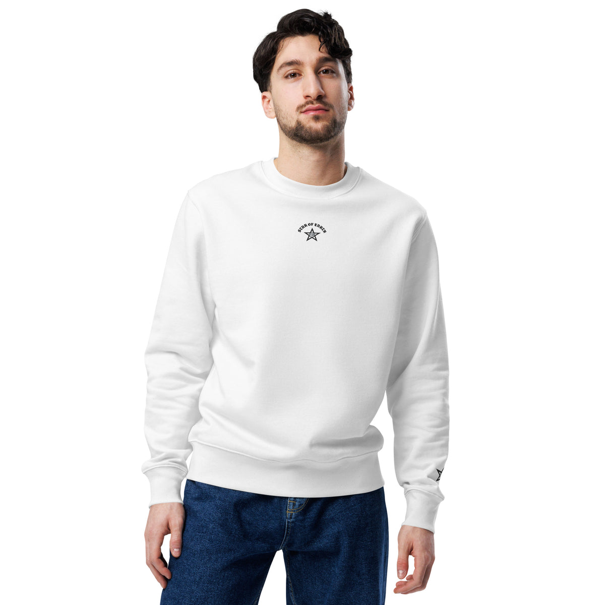 Product mockup Stare Unisex eco sweatshirt    