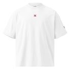 Unisex Organic Oversized High Neck T-Shirt