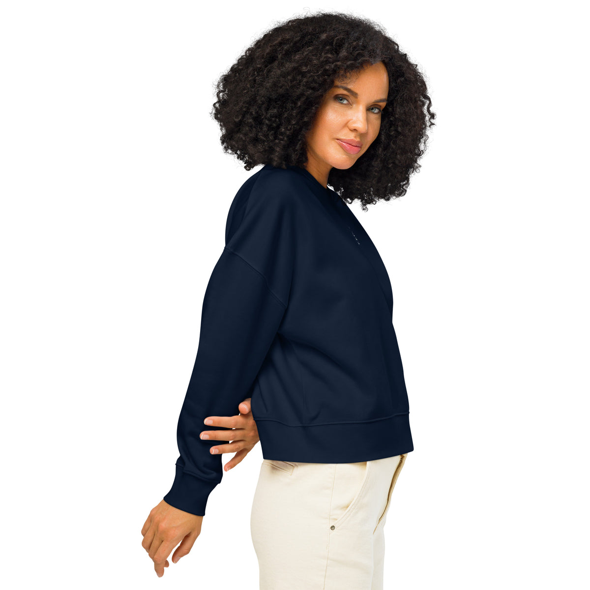 Women's Organic Crew Neck Sweatshirt